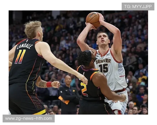 掘金继续统治西部，约基奇状态火热，约基奇掘金图片